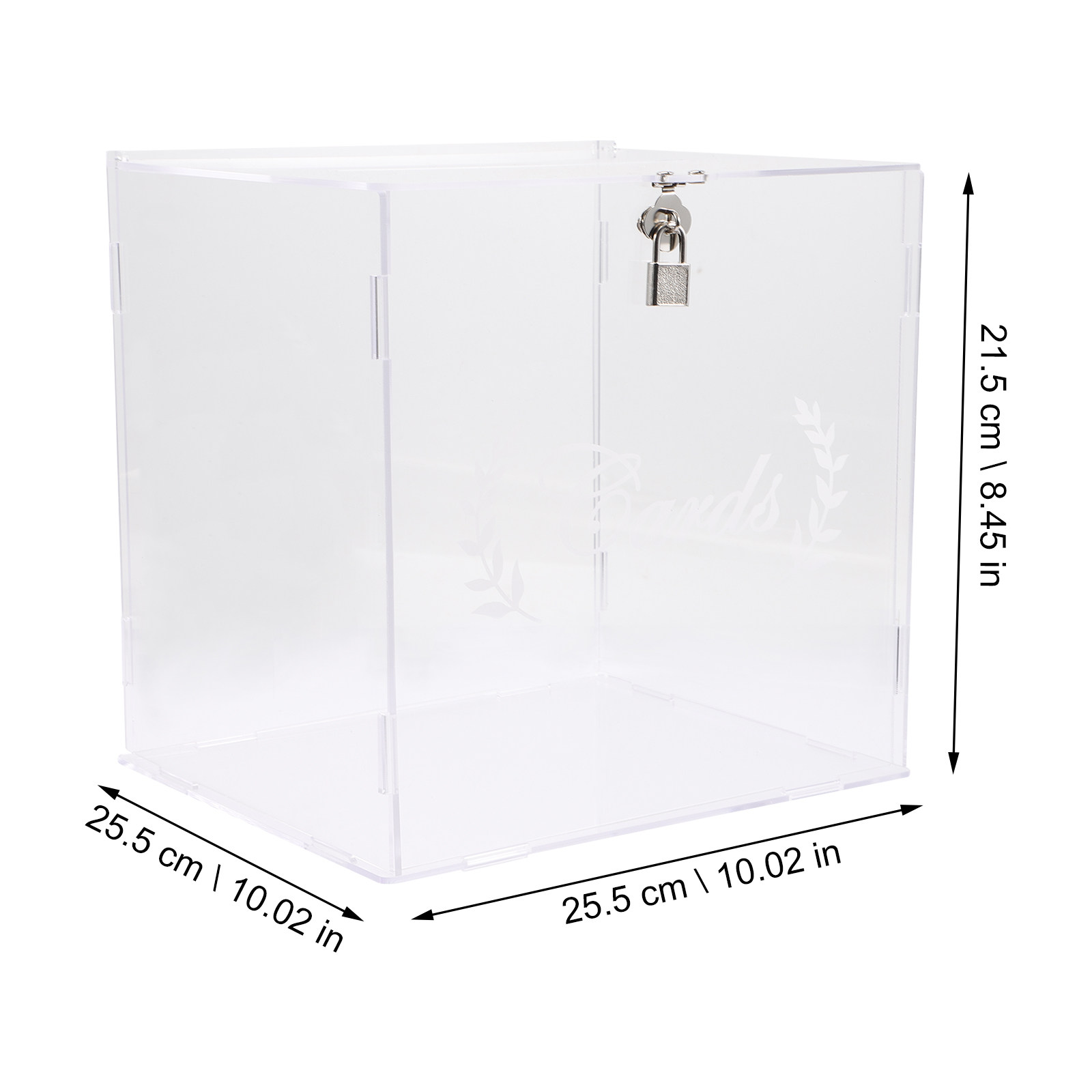 กล่องใส่การ์ดแต่งงานอะคริลิกใส - Wedding Card Box บทวิจารณ์และราคา